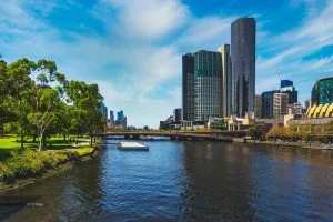 Picture of the yarra river